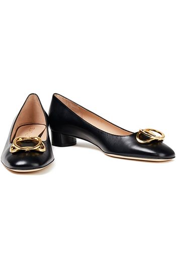 STUART WEITZMAN Anicia Pumps aus Leder mit Verzierung