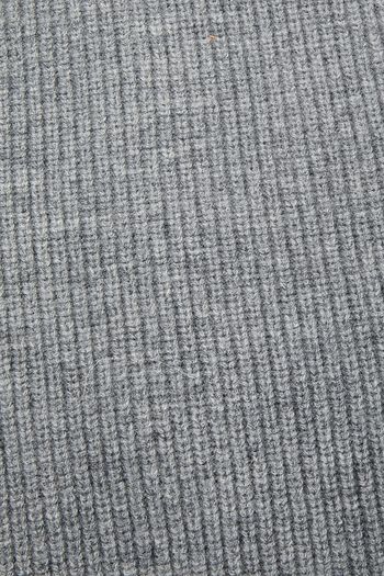 BOGNER Nellie ribbed mélange wool snood