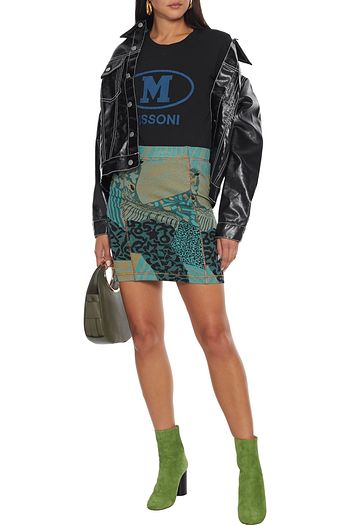 M MISSONI Printed cotton-jersey T-shirt