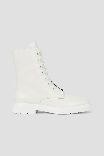STUART WEITZMAN McKenzee leather combat boots