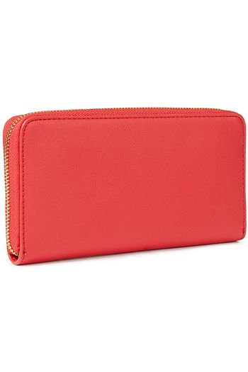 LOVE MOSCHINO Studded faux leather continental wallet
