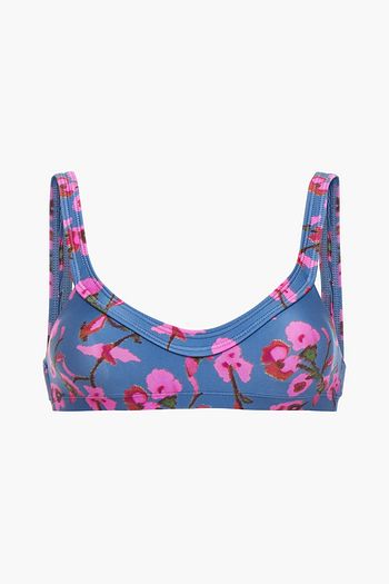 VIX PAULA HERMANNY Floral-print bikini top