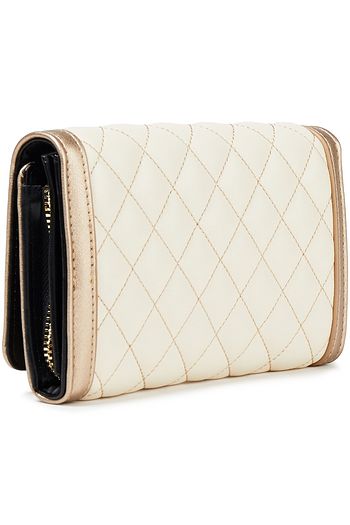 LOVE MOSCHINO Quilted faux leather wallet