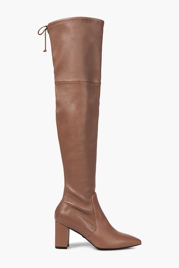 STUART WEITZMAN Lesley 75 stretch-leather over-the-knee boots