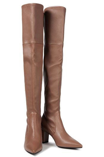 STUART WEITZMAN Lesley 75 stretch-leather over-the-knee boots