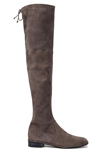 STUART WEITZMAN Overknees aus Stretch-Veloursleder