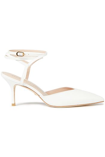 STUART WEITZMAN Revel 75 Pumps aus strukturiertem Leder