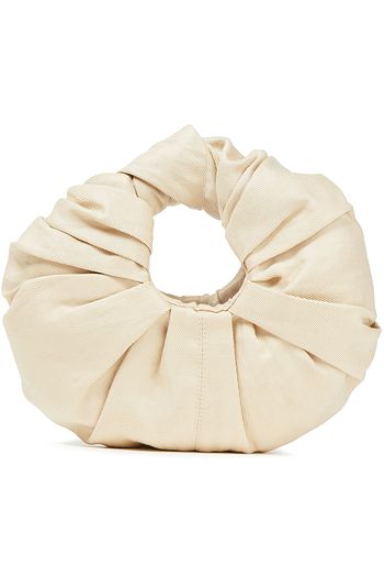 GIA STUDIOS Mini Croissant pleated ottoman tote