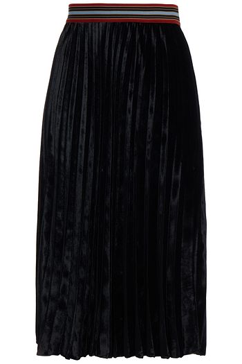M MISSONI Pleated velvet skirt