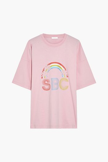 SEE BY CHLOÉ Printed cotton-jersey T-shirt
