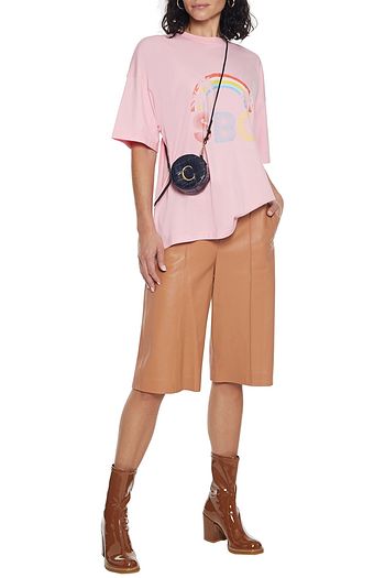 SEE BY CHLOÉ Printed cotton-jersey T-shirt