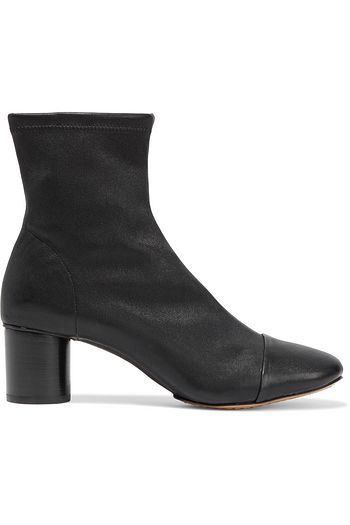 ISABEL MARANT Datsy stretch-leather sock boots