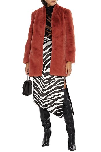 MICHELLE MASON Faux fur coat