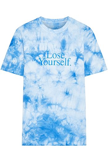 PACO RABANNE Printed tie-dyed cotton-jersey T-shirt