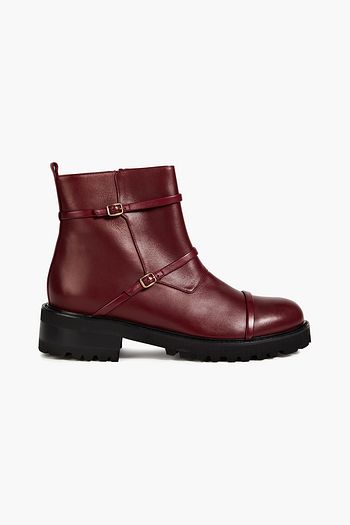 MALONE SOULIERS Brodie buckled leather ankle boots