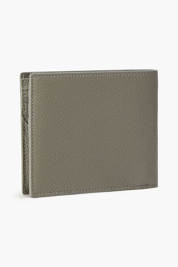 DUNHILL Pebbled-leather wallet