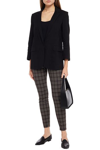 THEORY Linen-blend blazer