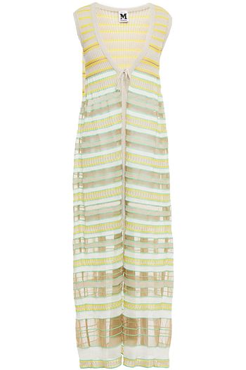 M MISSONI Strickweste in Häkeloptik