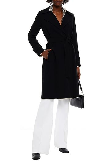 THEORY Oaklane belted crepe trench coat