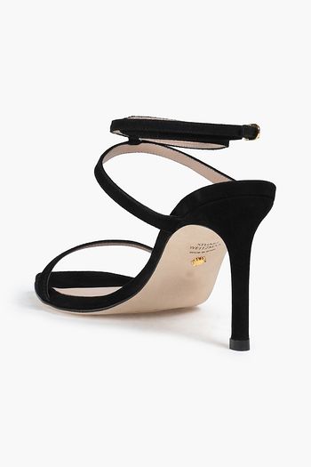 STUART WEITZMAN Ellsie 85 suede sandals