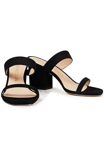 STUART WEITZMAN Olive 75 suede mules