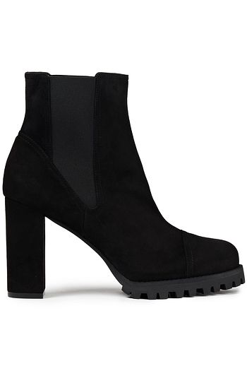 STUART WEITZMAN Wenda Ankle Boots aus Veloursleder