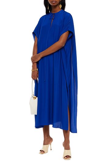 VICTORIA BECKHAM Crepe de chine kaftan