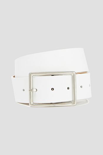 THEORY Center Bar leather belt