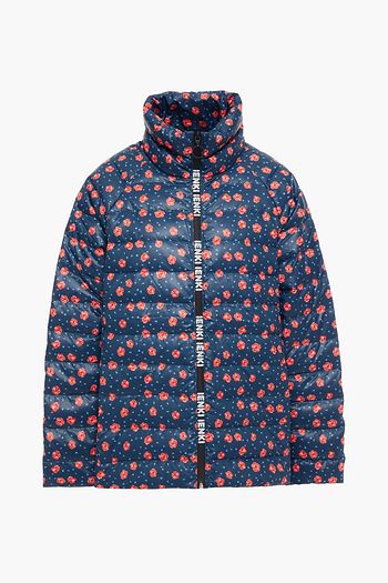 IENKI IENKI Daunenjacke aus gestepptem Shell mit floralem Print