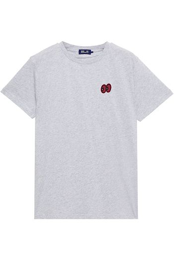 BAUM UND PFERDGARTEN Juna appliquéd organic cotton T-shirt