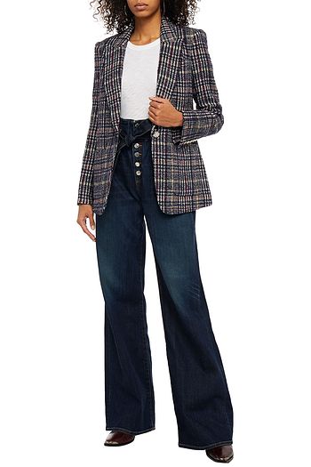 VERONICA BEARD Alger Dickey metallic tweed blazer