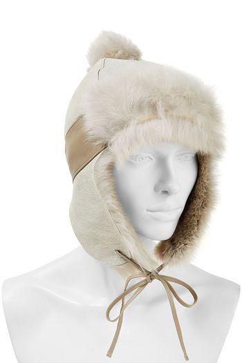 KARL DONOGHUE Toscana shearling trapper hat