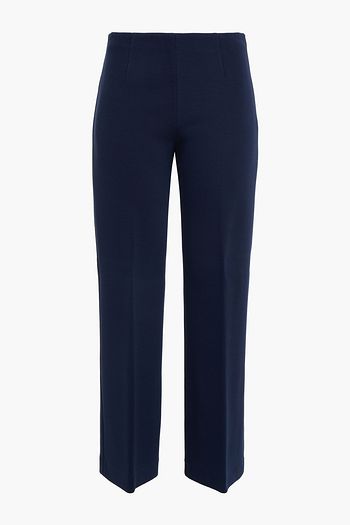 PIAZZA SEMPIONE Stretch-jersey bootcuts pants