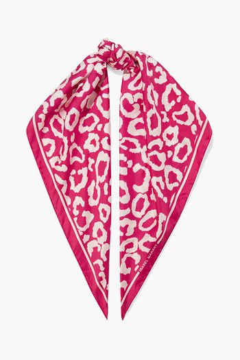 ISABEL MARANT Leopard-print silk-twill scarf