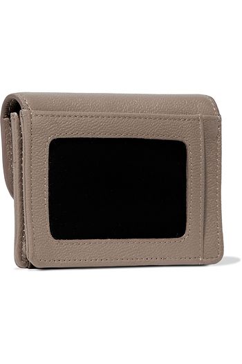 SEE BY CHLOÉ Polina scalloped pebbled-leather coin purse