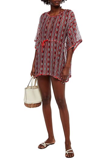 M MISSONI Frayed crochet-knit kaftan