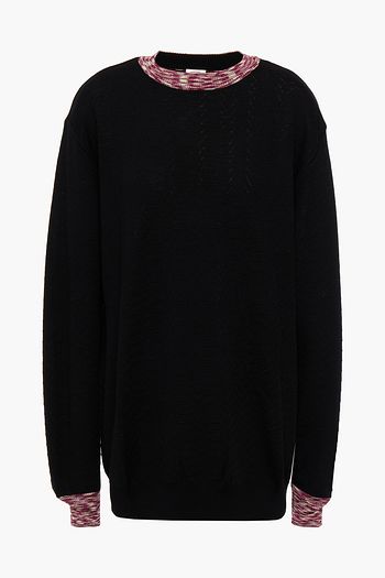M MISSONI Crochet-knit sweater