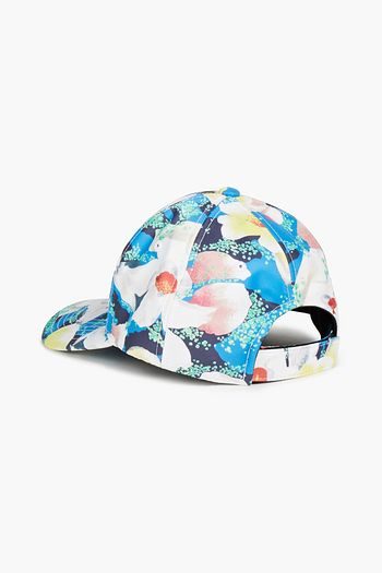 KENZO プリント シェル加工生地 キャップ