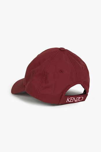 KENZO 刺繍入り シェル加工生地 キャップ