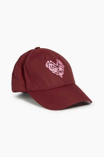 KENZO 刺繍入り シェル加工生地 キャップ