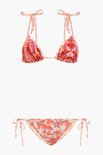 M MISSONI Printed triangle bikini