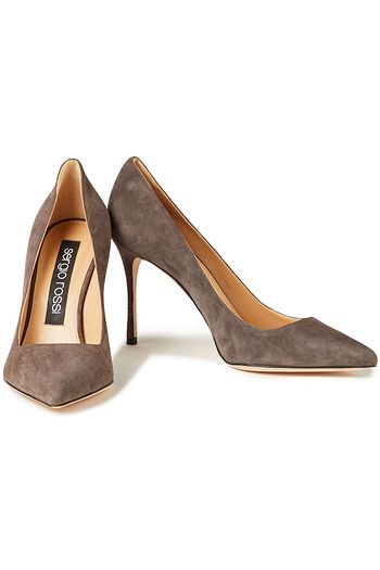 SERGIO ROSSI Suede pumps
