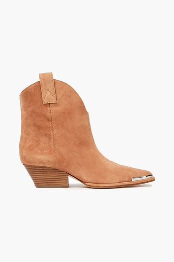 SERGIO ROSSI Suede ankle boots