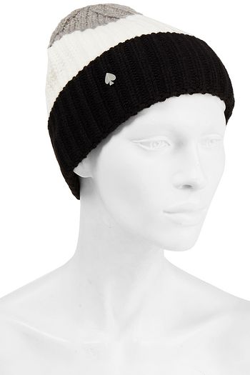 KATE SPADE NEW YORK Polar wendbare Daunenjacke aus gestepptem Shell mit Fleece-Einsatz