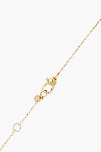 KATE SPADE NEW YORK Goldfarbene Kette mit Kristallen