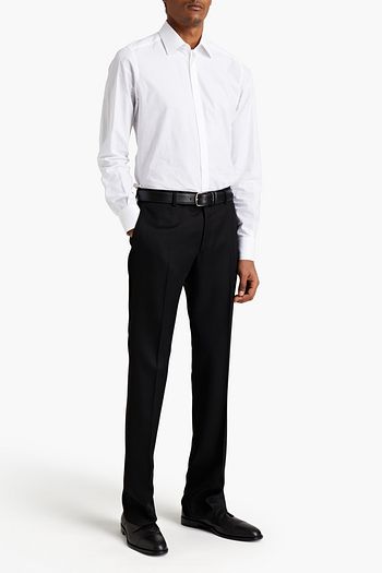DUNHILL Wool-twill pants