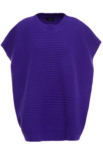 ISABEL MARANT Ribbed cashmere vest