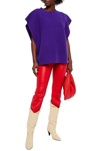 ISABEL MARANT Ribbed cashmere vest