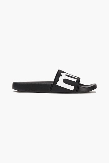 ISABEL MARANT Printed PVC slides