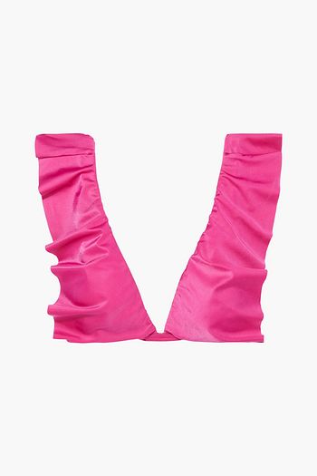 VIX PAULA HERMANNY Liz ruffled bikini top